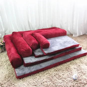 Подвижна разтегателен диван за кучета със средни размери, Открит развъдник за домашни любимци, размери S/M/L/XL