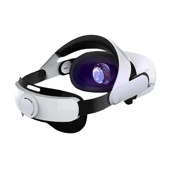 Подходящ за очила за виртуална реалност Oculus Quest2 Удобен Прическа Регулируема Баланс Липсата На Натиск върху Лицето Равномерен Подем Сила Decompression