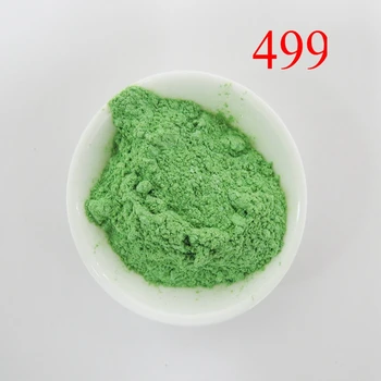 Продава блестящо перла пигмент, зелена слюда на прах седеф пигментоза на прах 1 лот = 100 грама 499 блестящо зелен безплатна доставка.