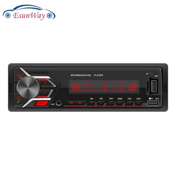 Радиото в автомобила, стереоплеер, Bluetooth Телефон, AUX-IN MP3 FM/USB/1 Din/дистанционно управление, 12, аудио Автомобил, продажба на Нова