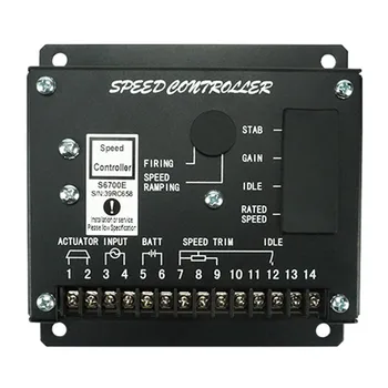 Регулатор на скоростта на генератора S6700E AVR Електронна контролен панел генератор на Панел за контрол на скоростта на генератора