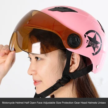 Ретро мотоциклет шлем с открито лице, полушлем, одобрен грах, ретро мото casco capacete motociclistas capacete