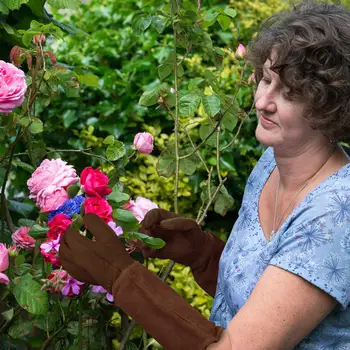 Ръкавици за Подрязване на Рози Rosetender градинарски Работни Ръкавици За Защита на Ръцете, Роза, Кактус Защита От Ваксини Защита От Рязане на Защита Срещу Заваряване Охрана на Труда