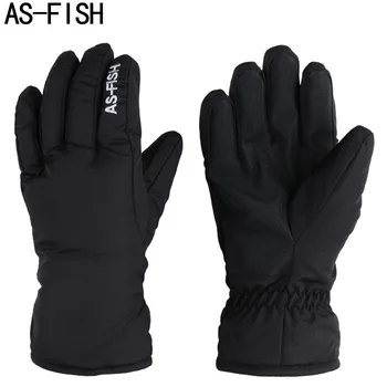 Ски ръкавици As Fish, ръкавици за каране на сноуборд, зимни ръкавици за каране на моторни шейни, мотор, запазването на топлина, ветроупорен непромокаеми зимни ръкавици унисекс