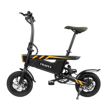 Склад в Европа 36 7,8 Батерия Ah 250 W Мотор Сгъваем Електрически Велосипед 12 Инча(и) на Гуми на Велосипеди за Възрастни Ebike Рамка от алуминиева сплав