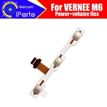 Страничният бутон VERNEE M6, гъвкав кабел, 100% Оригинална Нова бутона на захранването е + на силата на звука, гъвкав кабел от гъвкави проводници спк стартира строителни, аксесоари за ремонт на M6