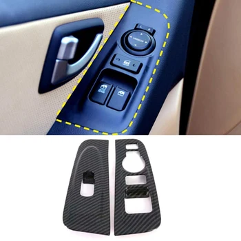 Тампон на подлакътник от ABS-пластмаса от въглеродни влакна за Hyundai Grand Starex H1 2019 2020 Аксесоари за интериора на колата