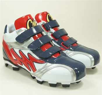 Унисекс, професионалната бейзболна обувки са с фиксирани пластмасови шипове за деца и възрастни, японски обувки за софтбол за отборните състезания