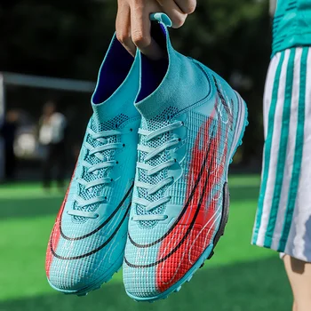 Футболни обувки Messi на едро Chuteira Society; Трайни удобни футболни обувки за по-лесно футзала на открито; Маратонки за мини футбол