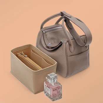 Чанти-втулки, органайзер, подходящи за луксозни чанти, Вътрешна чанта, козметични чанти за съхранение, филцови на тъканта, чанта за съхранение, многофункционални пътни чанти
