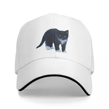 Черно-бял смокинг, бейзболна шапка с коте, черни дамски шапки за голф, мъжки