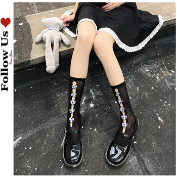 Японски чорапи до коляното в стил Лолита